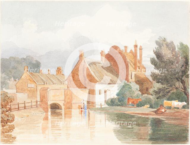 On the Bure, near Aylsham, Norfolk. Creator: James Bulwer.