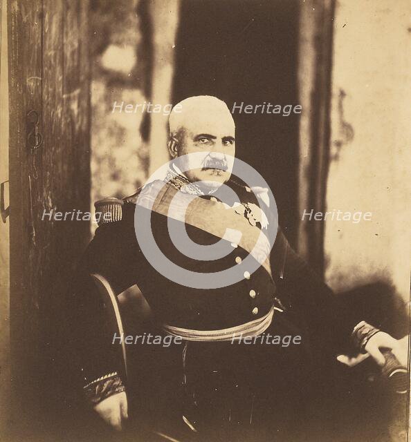 Marechal Pelissier, 1855. Creator: Roger Fenton.
