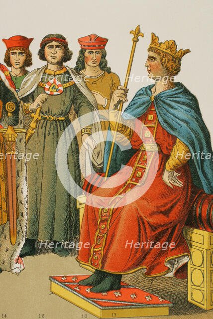 History of Germany, 1200, (1881).  Creator: Unknown.