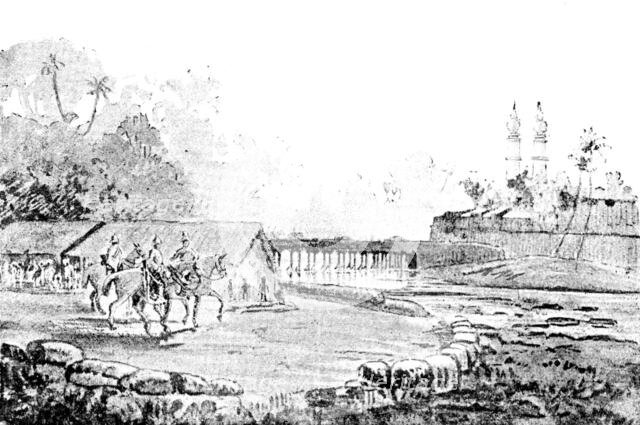 Entrance to the port of Seringapatam, Southern India, 1890. Creator: Unknown.