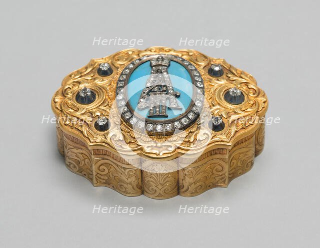 Snuff Box, Russia, 1881/94. Creator: Unknown.