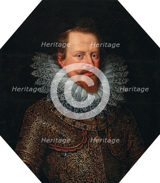 Portrait of Vincenzo Gonzaga (1562-1612), Duke of Mantua, Early 17th cen.. Creator: Pourbus, Frans, the Younger (1569-1622).