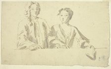 Bust Length Couple, n.d. Creator: William Hogarth.
