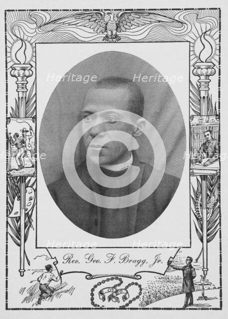 Rev. Geo. F. Bragg, Jr. [recto], 1902. Creator: Unknown.