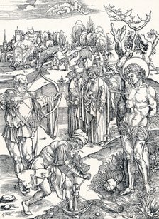 The Martyrdom of St Sebastian', c1495 (1906). Artist: Albrecht Durer.