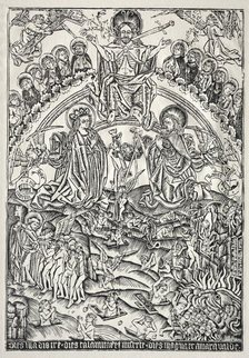 Das Jüngste Gericht, c. 1490. Creator: Unknown.