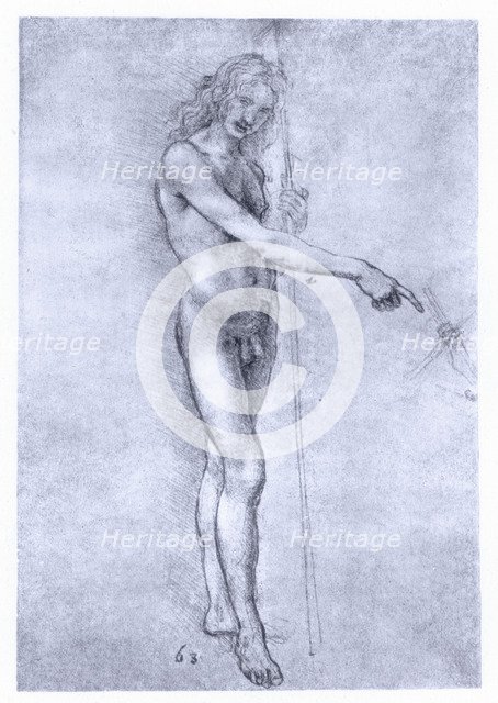 'St John the Baptist', c1478.  Artist: Leonardo da Vinci