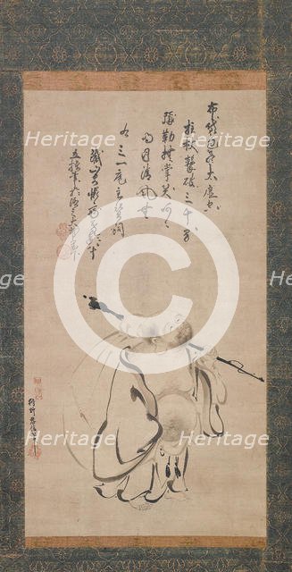 Hotei, 1616. Creator: Kano Takanobu.