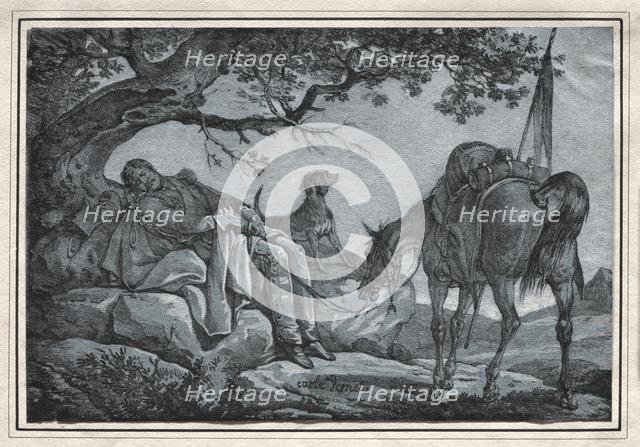 The Sleeping Soldier. Creator: Carle Vernet (French, 1758-1836).