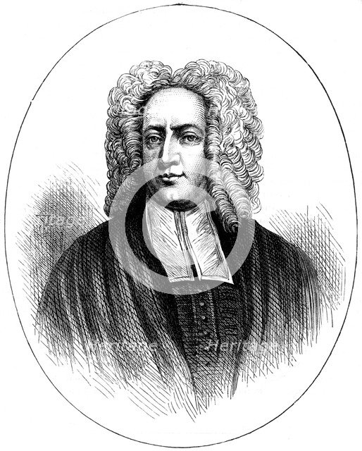 The Reverend Cotton Mather, late 17th or early 18th century (c1880). Artist: Unknown
