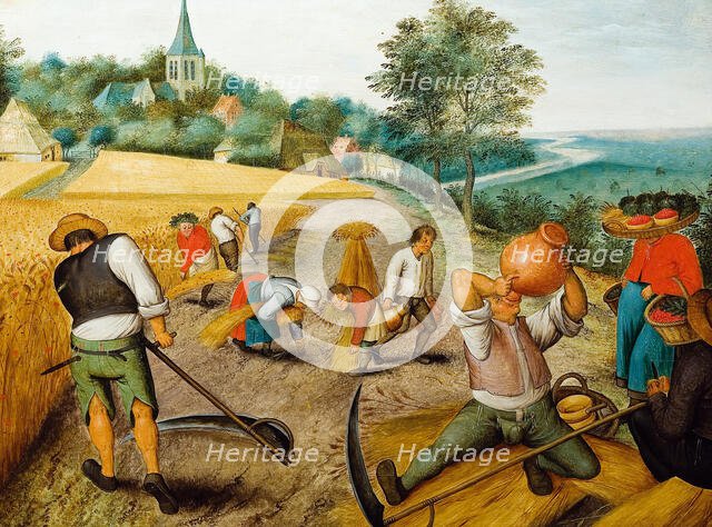 The Four Seasons: Summer, Second half of the16th cen.. Creator: Brueghel, Pieter, the Younger (1564-1638).