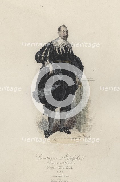 Gustavus Adolphus, king of Sweden (Stockholm, 1594-Lützen, 1632). He took part in the 30 Years Wa…