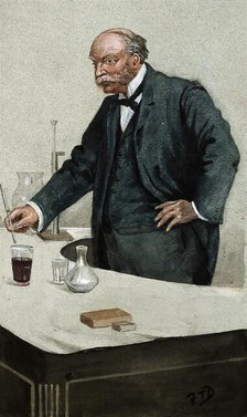 John William Strutt, 3rd Baron Rayleigh, 1899. Creator: Frederick Thomas Dalton.