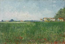 Field with Poppies, 1888. Creator: Gogh, Vincent, van (1853-1890).
