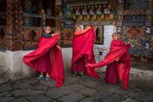 Monks Getting Dressed. Creator: Dorte Verner.