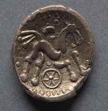 Catti Stater of the Dobunni (obverse), c. 40 B.C.. Creator: Unknown.