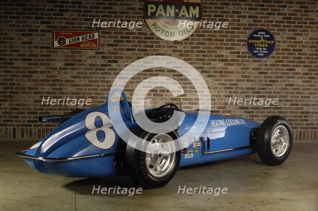 Watson V8 Roadster 1960. Artist: Simon Clay.