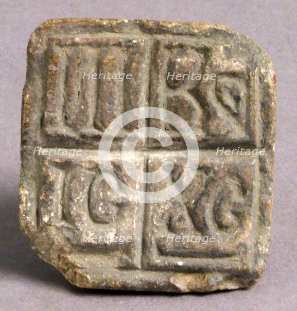 Bread Stamp, Byzantine, 500-900. Creator: Unknown.