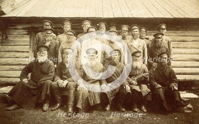 Old Cossacks, 1909. Creator: Nikolai Georgievich Katanaev.