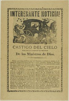 Interesting News, 1903. Creator: José Guadalupe Posada.