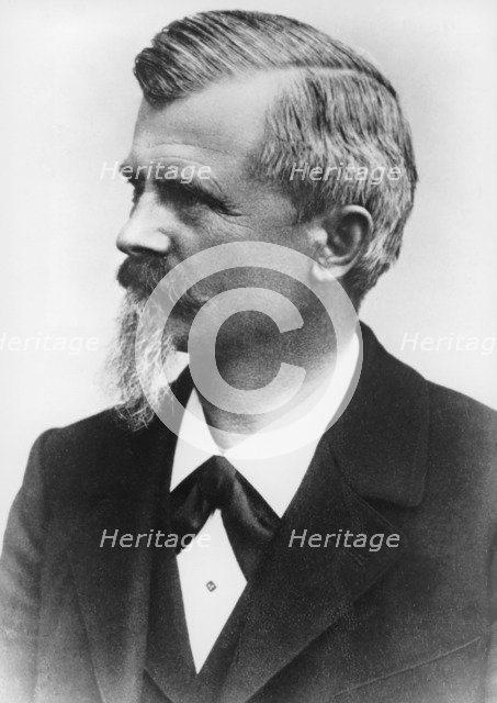 Wilhelm Maybach, German inventor and motor car designer, 1900. Creator: Unknown.