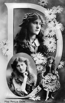 Phyllis Dare (1890-1975), English actress, 1905. Artist: Unknown