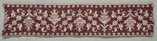 Embroidered Strip, 1500s. Creator: Unknown.