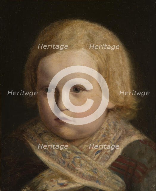 Portrait of a Little Boy, 1855. Creator: Jan Matejko.