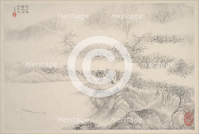 Landscapes, dated 1644. Creator: Zhang Feng.