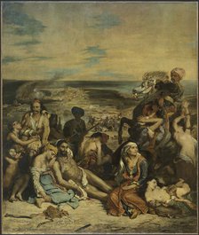 The Massacre at Chios, 1824. Creator: Delacroix, Eugène (1798-1863).