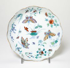 Doucai Dish, Qing dynasty (1644-1911), Daoguang period (1821 -1850). Creator: Unknown.