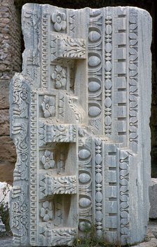 Architectural fragment from the baths of Antoninus Pius, 2nd century. Artist: Unknown