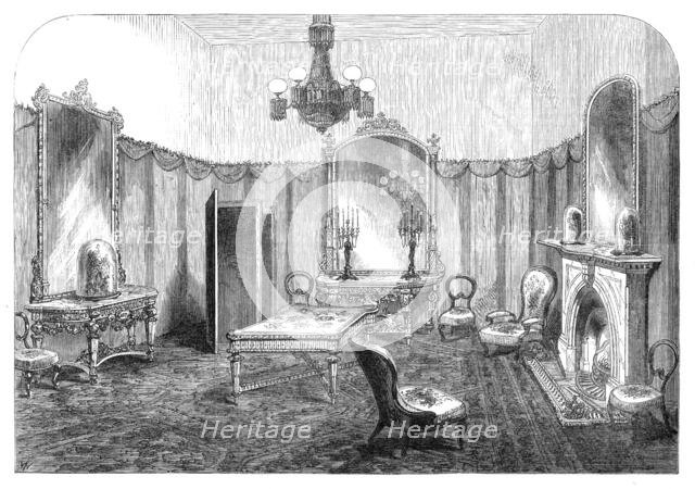 The Hon. Artillery Company's Ball: the Princess of Wales's Boudoir, 1870. Creator: Unknown.