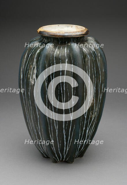 Vase, England, 1901. Creator: Martin Brothers Pottery.