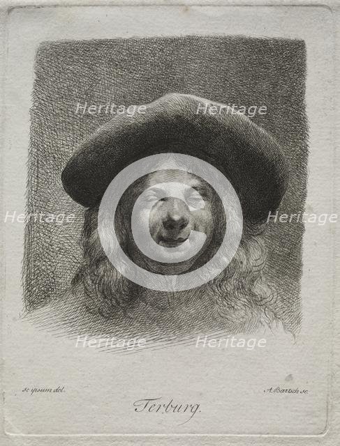 Portrait of Gerard Terborch. Creator: Adam von Bartsch (Austrian, 1757-1821).