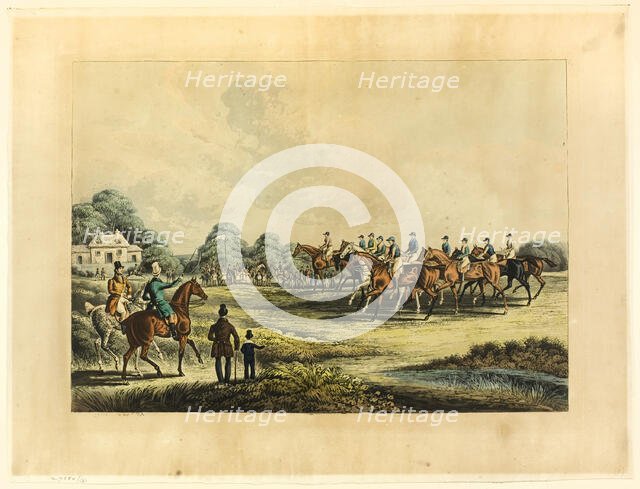 Saint Albans Grand Steeple Chase, n.d. Creator: Unknown.