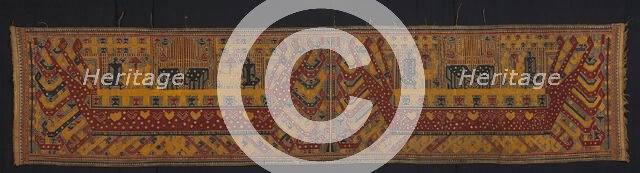 Ceremonial Hanging (palepai), Indonesia, 19th century. Creator: Unknown.