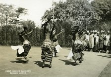 Women dancers performing, Sierra Leone, 20th century. Artist: Unknown