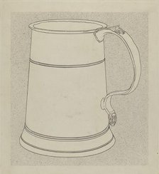 Pewter Mug, 1935/1942. Creator: Harry Goodman.