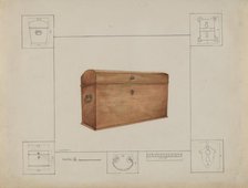 Cedar Chest, c. 1936. Creator: Henry Meyers.