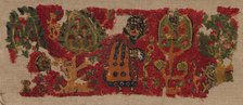 Fragment, Probably a Border from the Hem of a Tunic, 800s (?). Creator: Unknown.