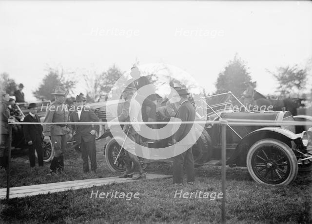 Cavalry Review By President Wilson, 1913. Creator: Harris & Ewing.