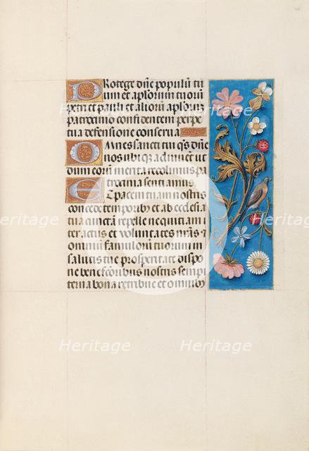 Hours of Queen Isabella the Catholic, Queen of Spain: Fol. 135r, c. 1500. Creator: Master of the First Prayerbook of Maximillian (Flemish, c. 1444-1519); Associates, and.