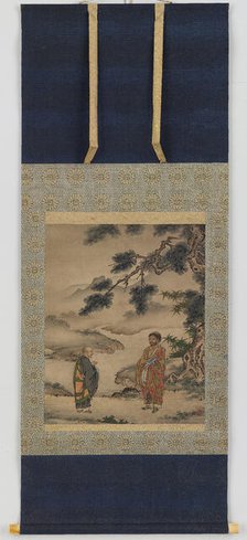Encounter of Yun-men Wen-yen and Fa-yen Wen-i, Muromachi period, 1473-1523. Creator: Kenko Shokei.