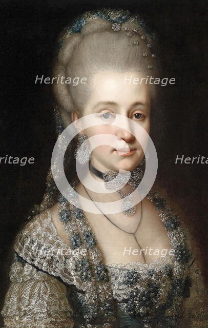 Archduchess Marie Christine of Austria (1742-1798), Duchess of Teschen, c1770. Creator: Anonymous.