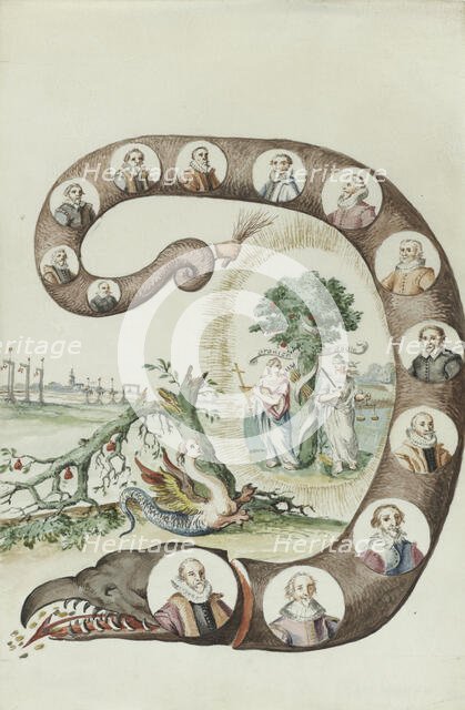 The Arminian Serpent, 1710-1720. Creator: Anon.