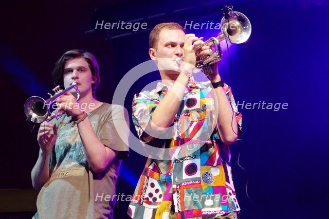  Jack Courtney and Rob Smith, Love Supreme Jazz Festival, Glynde Place, East Sussex, 2015. Artist: Brian O'Connor.