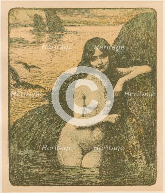 Sirène, 1896. Creator: Charles-François-Prosper Guérin (French, 1875-1939); Imprimerie Champenois.