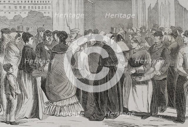 Franco-Prussian War (1870-1871): Siege of Paris (19 September 1870 to 28 January 1871), 1871. Creator: Unknown.