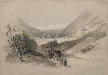 Entrance to Nablus, 1839. Creator: David Roberts (British, 1796-1864).